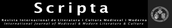 SCRIPTA - Revista Internacional de Literatura i Cultura Medieval i Moderna